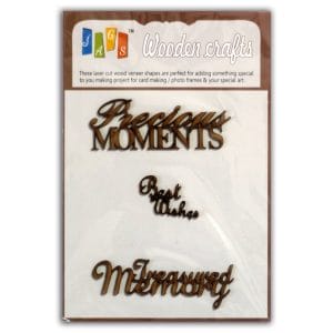 Wooden Die Cuts - Design 50