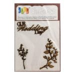 Wooden Die Cuts - Design 59