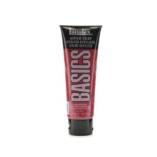 Liquitex Basics Acrylic Paint - Alizarin Crimson Hue (118ML) alizarin crimson hue Liquitex Basics Acrylic Paint - Alizarin Crimson Hue (118ML)