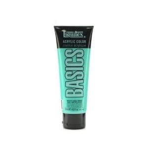 Liquitex Basics Acrylic Paint - Bright Aqua Green (118ML)