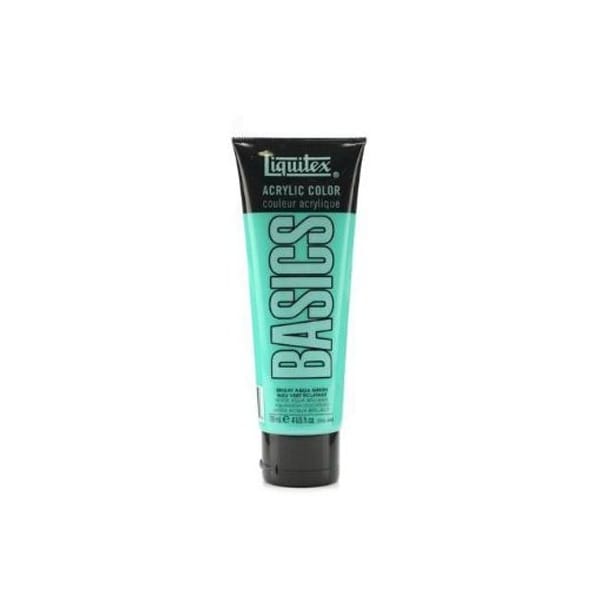 Liquitex Basics Acrylic Paint - Bright Aqua Green (118ML)