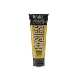 Liquitex Basics Acrylic Paint - Bronze Yellow (118ml)