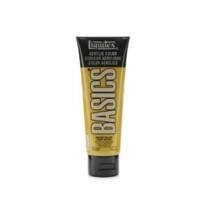 Liquitex Basics Acrylic Paint - Bronze Yellow (118ml)