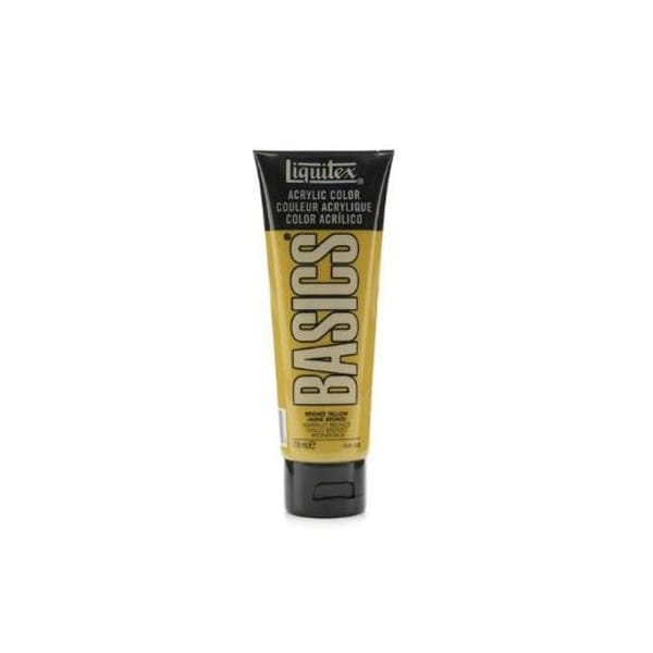 Liquitex Basics Acrylic Paint - Bronze Yellow (118ml)