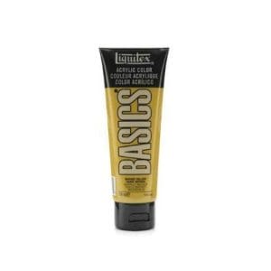 Liquitex Basics Acrylic Paint - Bronze Yellow (118ml)
