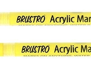 Brustro Acrylic Paint Marker - Lemon Yellow