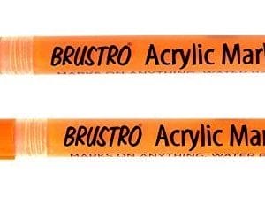 Brustro Acrylic Paint Marker - Orange