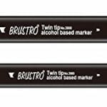 Brustro Twin Tip Alcohol Based Marker -  Anise