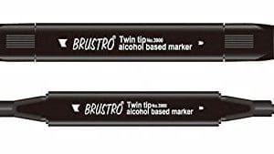 Brustro Twin Tip Alcohol Based Marker - Anise