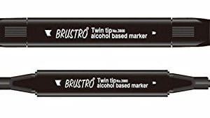 Brustro Twin Tip Alcohol Based Marker - Anise