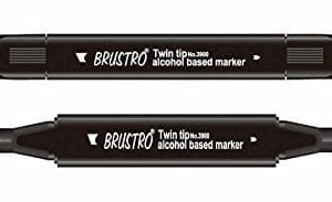 Brustro Twin Tip Alcohol Based Marker - Aster Tataricus