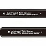 Brustro Twin Tip Alcohol Based Marker -  Baby Skin Pink