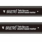 Brustro Twin Tip Alcohol Based Marker - Beetle