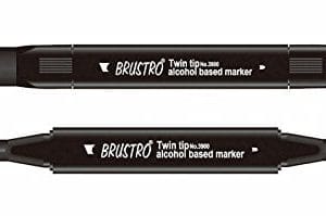 Brustro Twin Tip Alcohol Based Marker - Brilliant Blue