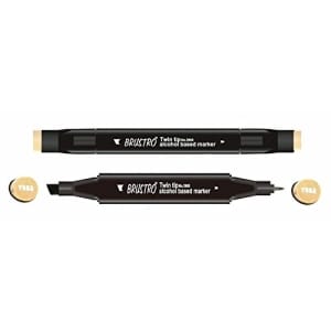 Brustro Twin Tip Alcohol Based Marker - Bronze