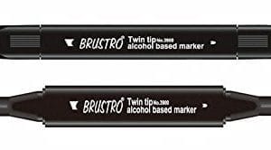 Brustro Twin Tip Alcohol Based Marker - Bronze