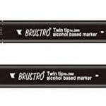 Brustro Twin Tip Alcohol Based Marker - Bud Green