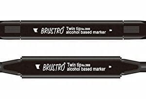 Brustro Twin Tip Alcohol Based Marker - Celestial Blue