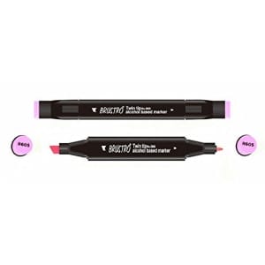 Brustro Twin Tip Alcohol Based Marker - Cerise