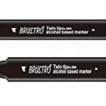 Brustro Twin Tip Alcohol Based Marker - Cerise