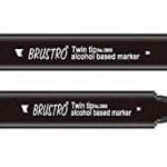 Brustro Twin Tip Alcohol Based Marker - Chartreuse Green