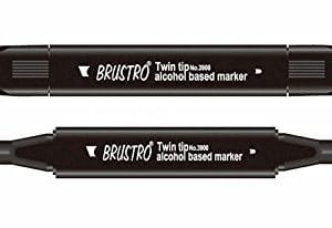 Brustro Twin Tip Alcohol Based Marker - Colorless Blender
