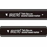Brustro Twin Tip Alcohol Based Marker - Cool Grey II 03