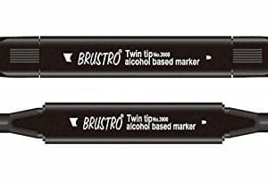 Brustro Twin Tip Alcohol Based Marker - Cool Grey II 03