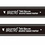 Brustro Twin Tip Alcohol Based Marker -  Dark Green