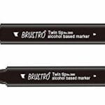 Brustro Twin Tip Alcohol Based Marker -  Dark Yellow