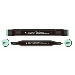 Brustro Twin Tip Alcohol Based Marker - Dusty Jade Green