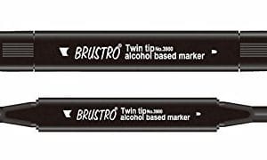 Brustro Twin Tip Alcohol Based Marker - Dusty Jade Green