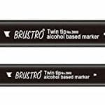 Brustro Twin Tip Alcohol Based Marker -  Emerald Green