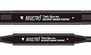 Brustro Twin Tip Alcohol Based Marker - Emerald Green