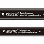 Brustro Twin Tip Alcohol Based Marker - Forest Green