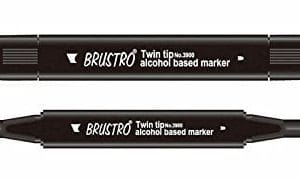 Brustro Twin Tip Alcohol Based Marker - Forest Green
