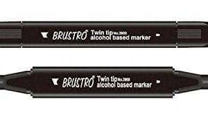 Brustro Twin Tip Alcohol Based Marker - Fruit Pink
