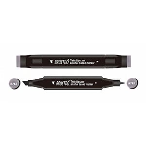 Brustro Twin Tip Alcohol Based Marker - Heron