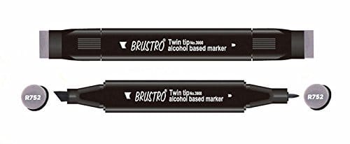Brustro Twin Tip Alcohol Based Marker - Heron brustro heron Brustro Twin Tip Alcohol Based Marker - Heron