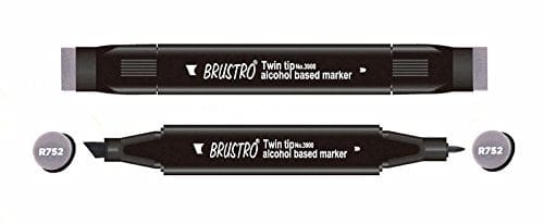 Brustro Twin Tip Alcohol Based Marker - Heron brustro heron Brustro Twin Tip Alcohol Based Marker - Heron