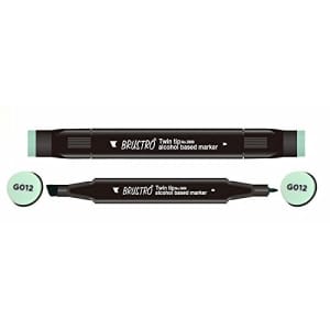 Brustro Twin Tip Alcohol Based Marker - Horizon Green