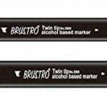 Brustro Twin Tip Alcohol Based Marker -  Hyacinth