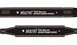 Brustro Twin Tip Alcohol Based Marker - Hyacinth