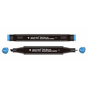 Brustro Twin Tip Alcohol Based Marker - Indian Blue