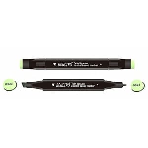 Brustro Twin Tip Alcohol Based Marker - Milk Green