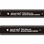 Brustro Twin Tip Alcohol Based Marker - Mint Blue