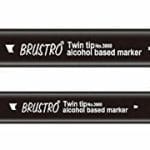 Brustro Twin Tip Alcohol Based Marker - Mint Green Light
