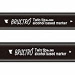 Brustro Twin Tip Alcohol Based Marker - Ocean Green