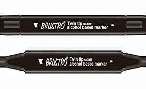 Brustro Twin Tip Alcohol Based Marker - Ocean Green