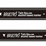 Brustro Twin Tip Alcohol Based Marker - Pale Olive